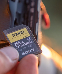  Sony | Tough Memory Card | UHS-II | 256 GB | SDXC | Flash memory class 10  Hover