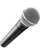 Austiņas Shure | Vocal Microphone | SM58-LCE | Dark grey