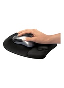  Fellowes | Mouse pad with wrist pillow | 202 x 235 x 25.4 mm | Black Hover