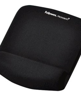 Fellowes | Mouse pad with wrist support PlushTouch | Mouse pad with wrist pillow | 238 x 184 x 25.4 mm | Black  Hover