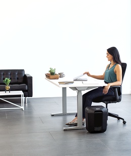  Cross-Cut | LX45 | Black | Paper shredding | Credit cards shredding | Traditional  Hover