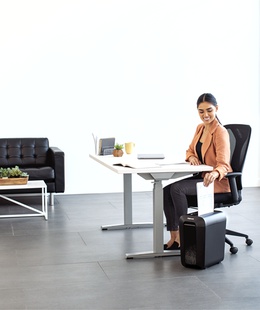  Cross-Cut | LX65 | Black | Paper shredding | Credit cards shredding | Traditional  Hover
