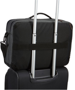  Case Logic | Era Hybrid Briefcase | Fits up to size 15.6  | Messenger - Briefcase/Backpack | Obsidian | Shoulder strap  Hover