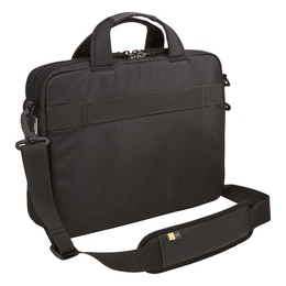  Case Logic | NOTIA-114 | Slim Briefcase | Fits up to size 14  | Black | Shoulder strap