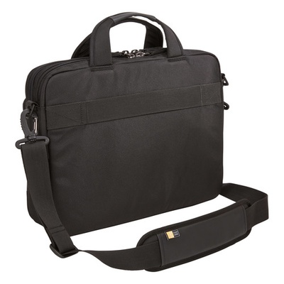  Case Logic | NOTIA-114 | Slim Briefcase | Fits up to size 14  | Black | Shoulder strap