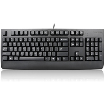 Tastatūra Lenovo | Essential | Preferred Pro II USB Keyboard - US English with Euro symbol | Standard | Wired | US | Black | Numeric keypad