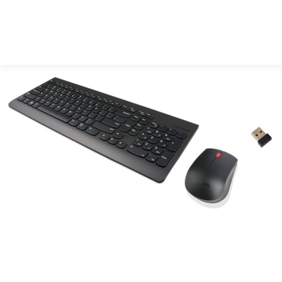 Tastatūra Lenovo | Wireless Combo Keyboard & Mouse | 510 | Black | Keyboard and Mouse Combo | 2.4 GHz Wireless via Nano USB | Batteries included | English | Black