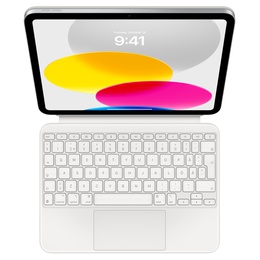 Tastatūra Apple | Magic Keyboard Folio for iPad (10th generation) | White | Compact Keyboard | Wireless | SE