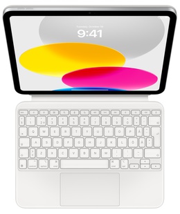 Tastatūra Apple | Magic Keyboard Folio for iPad (10th generation) | White | Compact Keyboard | Wireless | SE  Hover