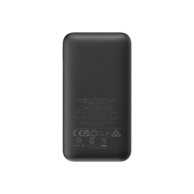  Anker 533 Power Bank | A1256G12 | 10000 mAh | Black