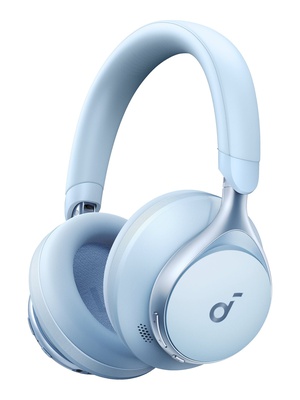 Austiņas Anker Soundcore | Headphones | Space One | Bluetooth | Over-ear | Microphone | Wireless | Sky Blue  Hover