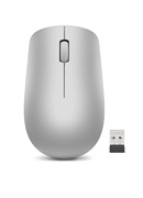 Lenovo | Wireless Mouse | 530 | Optical Mouse | 2.4 GHz Wireless via Nano USB | Platinum Grey | 1 year(s)