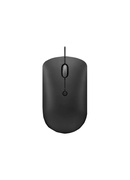 Pele Lenovo | Compact Mouse | 400 | Wired | USB-C | Raven black