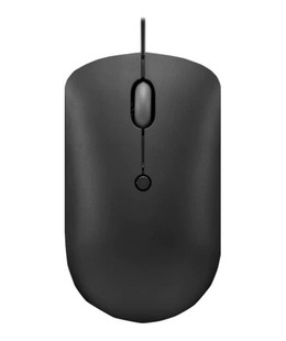 Pele Lenovo | Compact Mouse | 400 | Wired | USB-C | Raven black  Hover