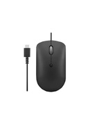 Pele Lenovo | Compact Mouse | 400 | Wired | USB-C | Raven black Hover