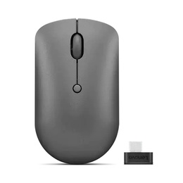 Pele Lenovo | Wireless Compact Mouse | 540 | Red optical sensor | Wireless | 2.4G Wireless via USB-C receiver | Storm Grey | 1 year(s)