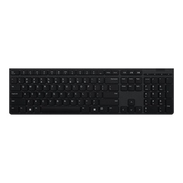 Lenovo | Professional Wireless Rechargeable Keyboard | Keyboard | Wireless | Estonian | Grey | Scissors switch keys