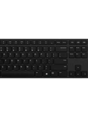 Lenovo | Professional Wireless Rechargeable Keyboard | Keyboard | Wireless | Estonian | Grey | Scissors switch keys  Hover