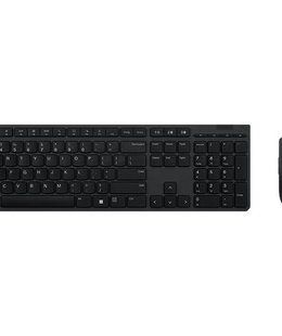 Tastatūra Lenovo | Professional Wireless Rechargeable Combo Keyboard and Mouse | Keyboard and Mouse Set | Wireless | Mouse included | Estonia | Bluetooth | Grey  Hover