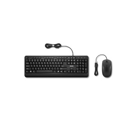 Tastatūra Lenovo | 160 Combo | Keyboard | Wired | Mouse included | US | Black | USB-A 2.0