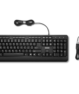Tastatūra Lenovo | 160 Combo | Keyboard | Wired | Mouse included | US | Black | USB-A 2.0  Hover