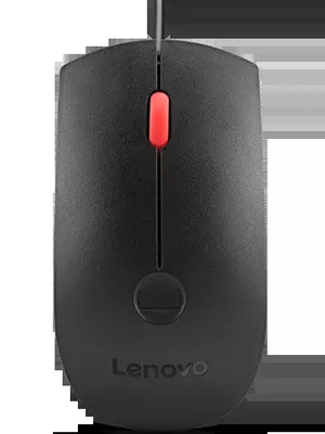Pele Lenovo | Biometric Mouse | Gen 2 | Optical mouse | Wired | Black  Hover