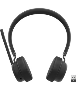 Austiņas Lenovo VoIP Headset (Teams) | 4XD1M80020 | Bluetooth | Built-in microphone | Wireless | Black  Hover