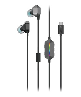 Austiņas Lenovo RGB Gaming In-Ear Headphones | Legion E510 7.1 | Built-in microphone | Wired | Stormy Gray  Hover