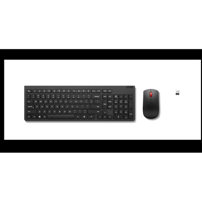 Tastatūra Lenovo | Essential Wireless Combo Keyboard and Mouse Gen2 | Keyboard and Mouse Set | 2.4 GHz | Nordic | Black