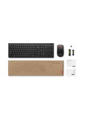 Tastatūra Lenovo | Essential Wireless Combo Keyboard and Mouse Gen2 | Keyboard and Mouse Set | 2.4 GHz | Nordic | Black Hover