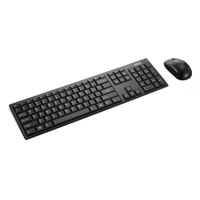 Tastatūra Lenovo 100 Wireless Combo Keyboard and Mouse | Keyboard and Mouse Set | Wireless | Mouse included | US Euro | Black