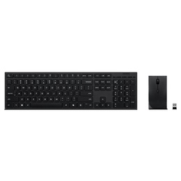 Tastatūra Lenovo Professional | Keyboard and Mouse Combo | Wireless | US English | Bluetooth | Grey | 2.4 GHz