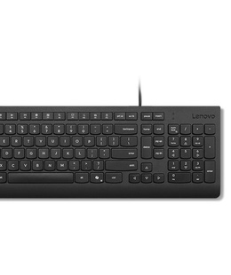 Tastatūra Lenovo Essential Wired Combo Keyboard and Mouse | Keyboard and Mouse Set | Wired | Mouse included | Estonian | Black  Hover