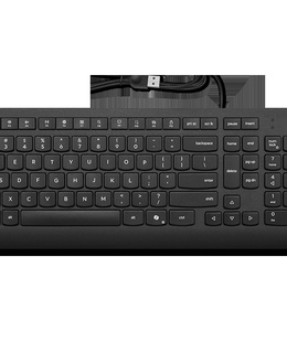 Tastatūra Lenovo Keyboard | Essential | Keyboard | Wired | US English | Black  Hover