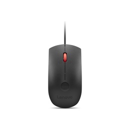 Pele Lenovo Fingerprint Biometric USB Mouse Gen3 | Wired | USB-A | Black/Red