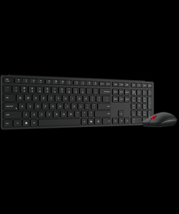 Tastatūra Lenovo Multi-Mode Pro Combo Keyboard and Mouse 6000-US Euro | Keyboard and Mouse Set | Wireless | Mouse included | US Euro | Bluetooth | Eclipse Black  Hover