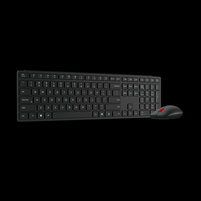Tastatūra Lenovo Multi-Mode Pro Combo Keyboard and Mouse 6000-US Euro | Keyboard and Mouse Set | Wireless | Mouse included | Bluetooth | US Euro | Eclipse Black