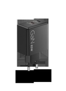  Lenovo Dual USB-C 65W GaN Charger | USB-C | 65 W | Charger Hover