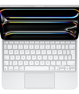 Tastatūra Apple Magic Keyboard for iPad Pro 11‑inch (M4) - INT White | Apple  Hover