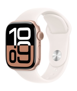 Viedpulksteni Apple Watch Series 10 | Smart watch | GPS (satellite) | Always-On Retina display | 42mm | Waterproof | Rose Gold  Hover