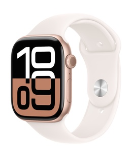 Viedpulksteni Apple Watch Series 10 | Smart watch | GPS (satellite) | Always-On Retina | Waterproof | Rose Gold  Hover