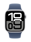 Viedpulksteni Apple Watch Series 10 | Smart watch | GPS (satellite) | 42mm | Waterproof | Silver Hover