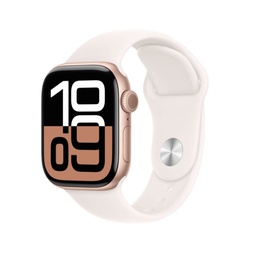 Viedpulksteni Apple Watch Series 10 | Smart watch | GPS (satellite) | Always-On Retina display | 42mm | Waterproof | Rose Gold