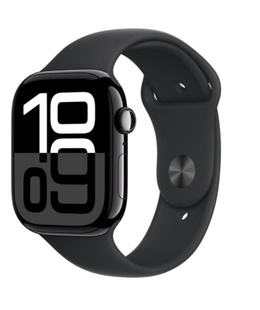 Viedpulksteni Apple Watch Series 10 | Smart watch | GPS (satellite) | Always-On Retina display | 46mm | Waterproof | Jet Black  Hover