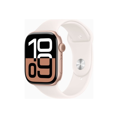 Viedpulksteni Apple Watch Series 10 | Smart watch | GPS (satellite) | Always-On Retina display | Waterproof | Rose Gold