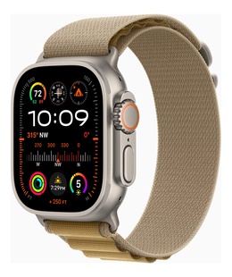 Viedpulksteni Apple Watch Ultra 2 | Smart watch | GPS (satellite) | Always-On Retina display | 49mm | Natural Titanium  Hover