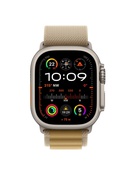 Viedpulksteni Apple Smart watch | GPS (satellite) | Always-On Retina display | 49mm | Natural Titanium Hover