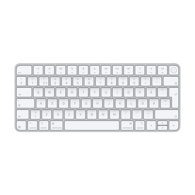 Apple Magic Keyboard with Touch ID | Compact Keyboard | Wireless | Swedish | White