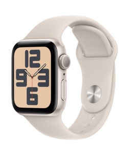 Viedpulksteni Apple Watch SE | Smart watch | GPS (satellite) | Retina display | 40mm | Starlight  Hover