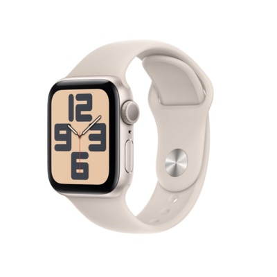 Viedpulksteni Apple Watch SE | Smart watch | GPS (satellite) | Retina display | 40mm | Starlight